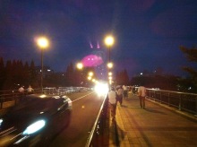橋の灯り